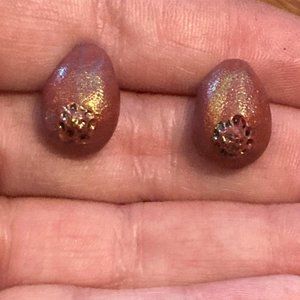 Lick it N Stick It Boob Earrings in Red